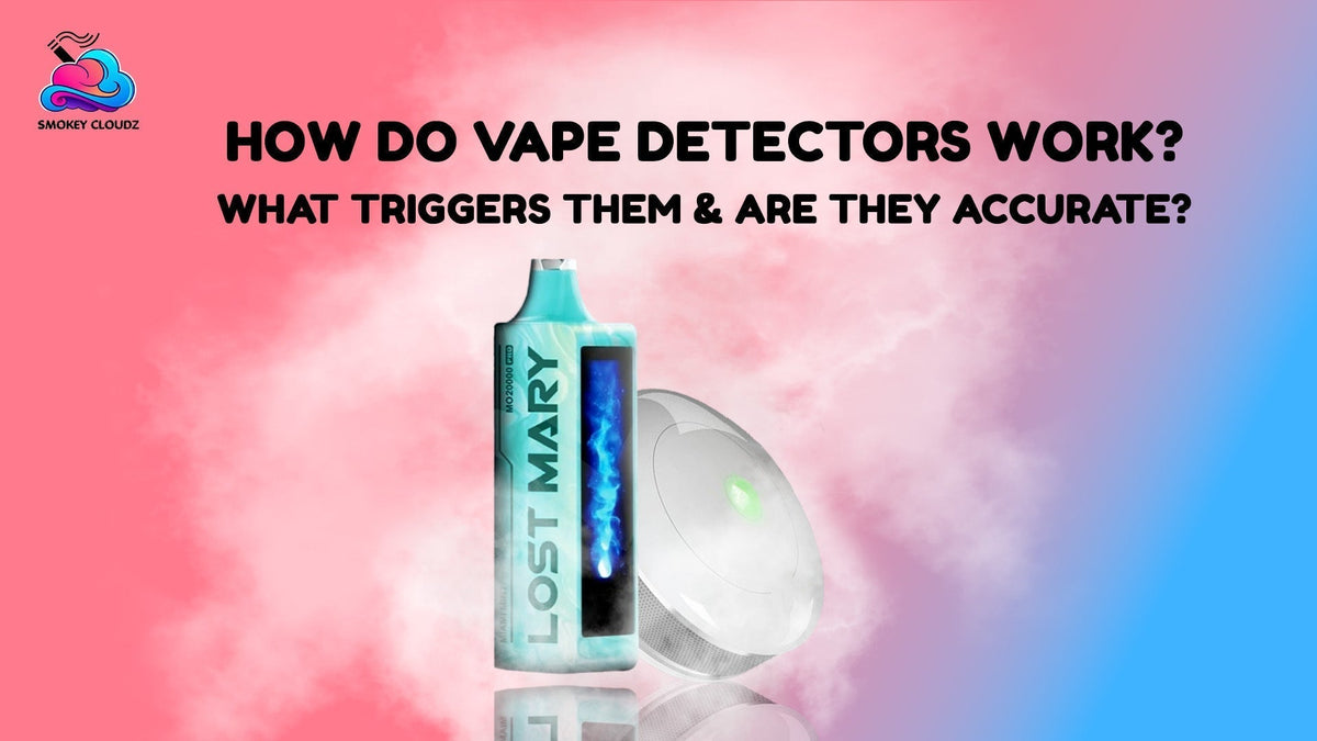 How Do Vape Detectors Work?