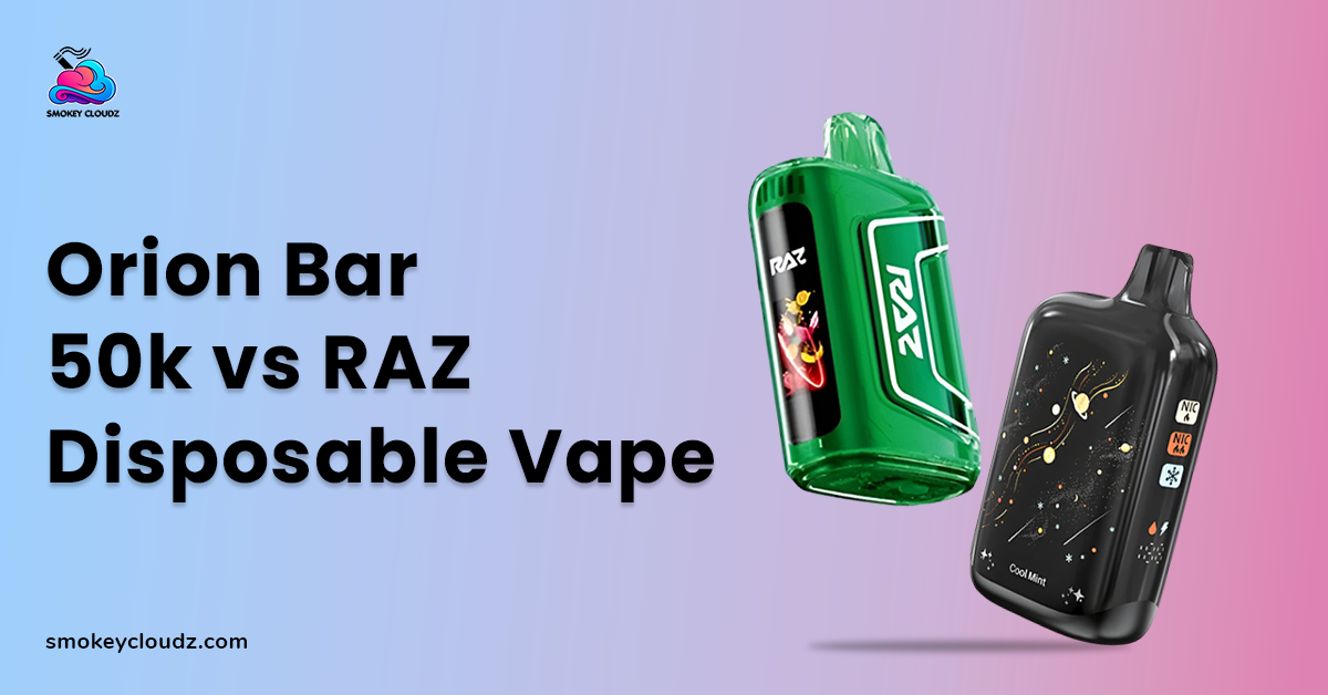 Orion Bar 50K vs RAZ Disposable Vape