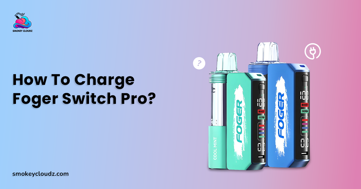How to Charge Foger Switch Pro