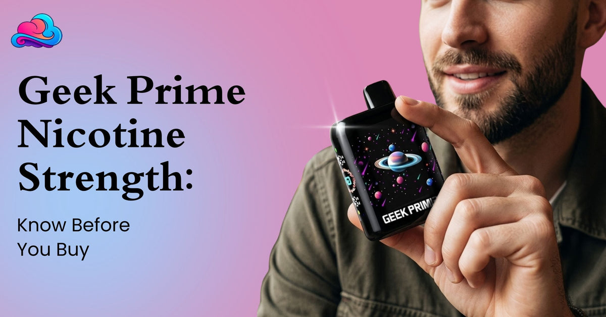 Geek Prime vape nicotine strength