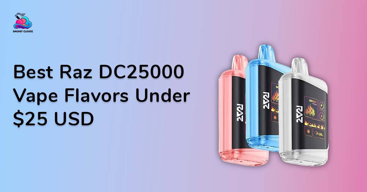 Best Raz Dc25000 Vape Flavors Under $25 USD 2025