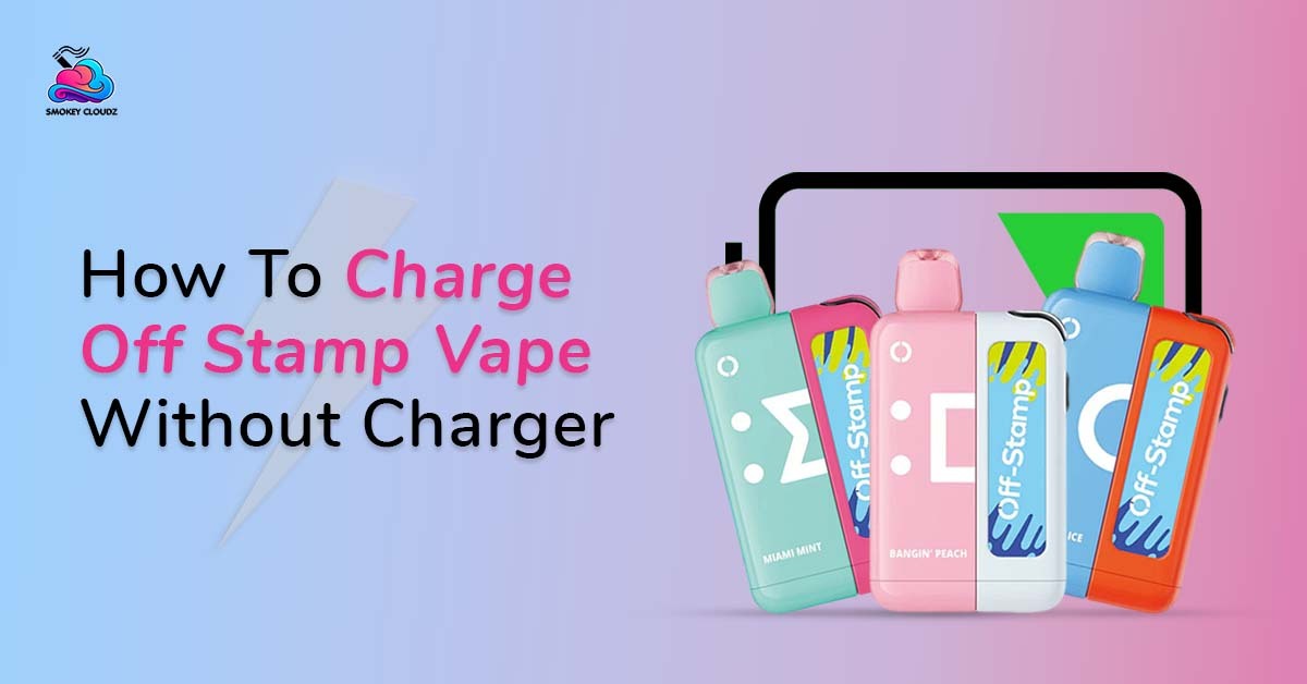 How To Charge Off Stamp Vape?