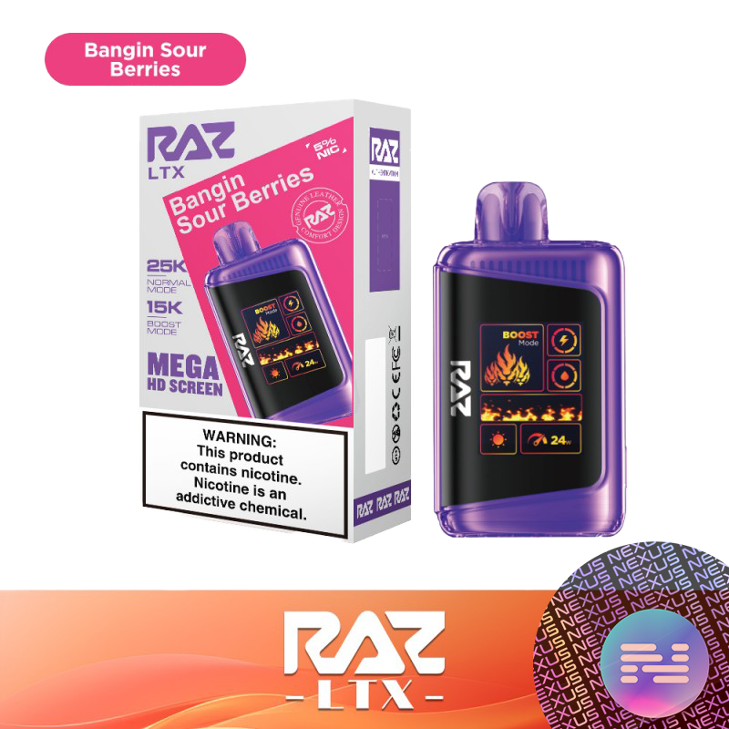RAZ LTX 25000 Disposable Vape (25K Puffs)
